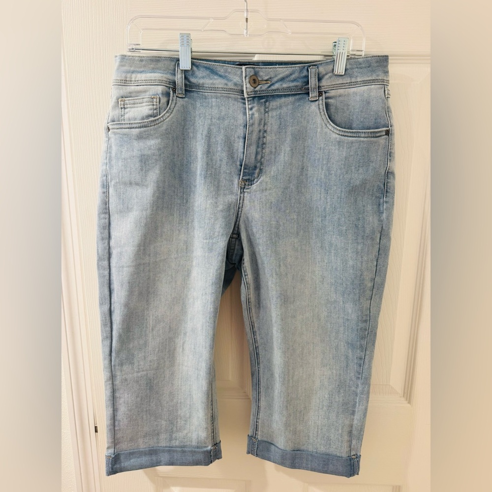 💕 Charlie B Light Blue, cropped denim jeans